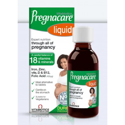 Pregnacare liquid витамины и минералы во время беременности в жидкости 200 мл